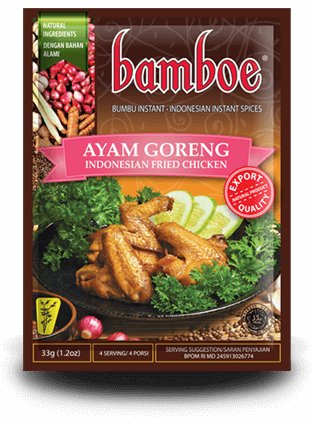 Bamboe, Bumbu Ayam Goreng, 33 g